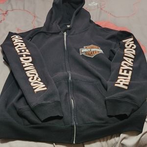 Harley-Davidson zip up hoodie